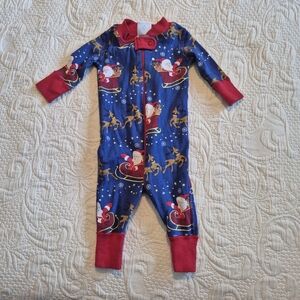 Hanna Andersson girls or boys size 50 or 0-6 months footless pajama VGUC